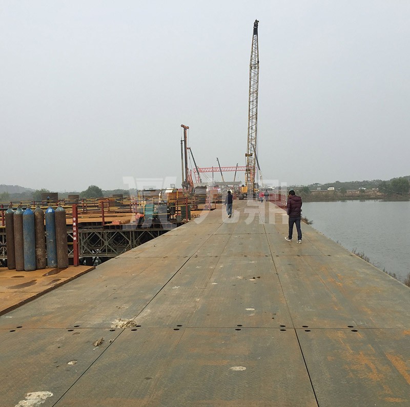 武漢市政路橋-天河機場S9標段5鋼棧橋